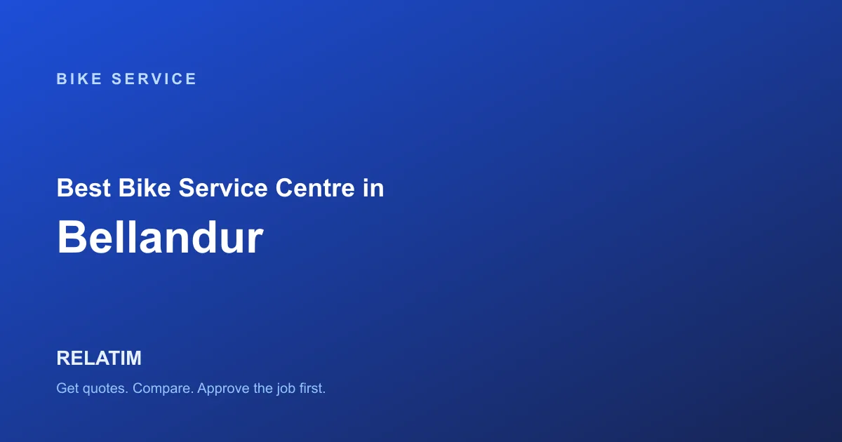 Best Bike Service Centre in Bellandur, Bangalore